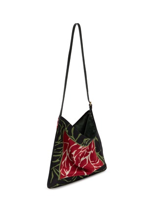 细节 - 点击放大 - DRIES VAN NOTEN - Large Scarf Silk Shoulder Bag