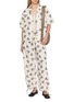 模特儿示范图 - 点击放大 - EPINGLER - Butterfly Print Cotton Shirt