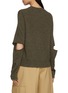 背面 - 点击放大 - NOIR - Cutout Elbow Knit Sweater