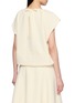 背面 - 点击放大 - SANDBEIGE - Arles Short Sleeve Drawstring Hem Blouse
