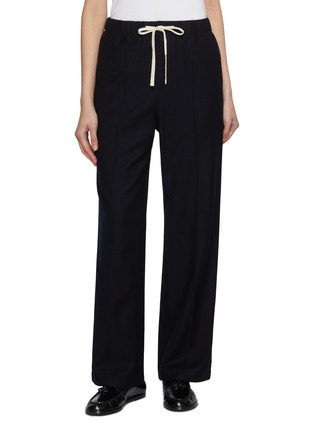 首图 - 点击放大 - MO&CO. - Straight Leg Drawstring Waist Pants