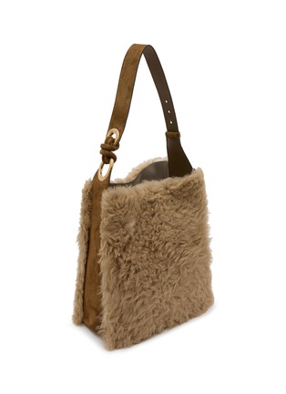 细节 - 点击放大 - ANYA HINDMARCH - Ringo Shearling Shoulder Bag