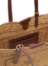 细节 - 点击放大 - ANYA HINDMARCH - E/W Bow Raffia Tote
