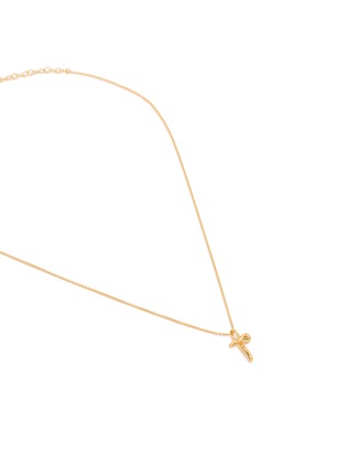 细节 - 点击放大 - MISSOMA - Curly Molten Mini Initial Necklace — T