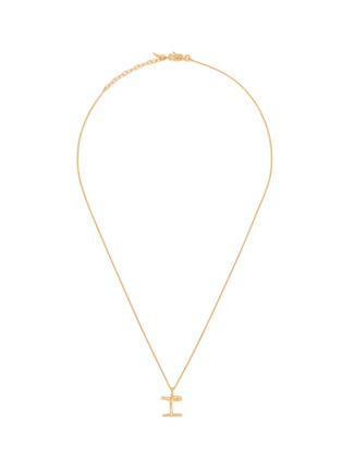 首图 - 点击放大 - MISSOMA - Curly Molten Mini Initial Necklace — I