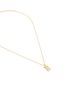 细节 - 点击放大 - MISSOMA - Curly Molten Mini Initial Necklace — B