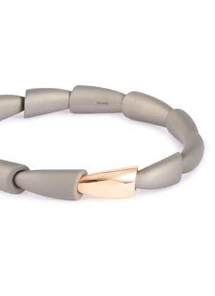 细节 - 点击放大 - VHERNIER - Calla Media 18K Rose Gold Titanium Bracelet
