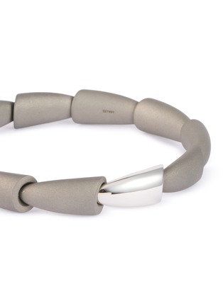 细节 - 点击放大 - VHERNIER - Calla Media Platinum Titanium Bracelet