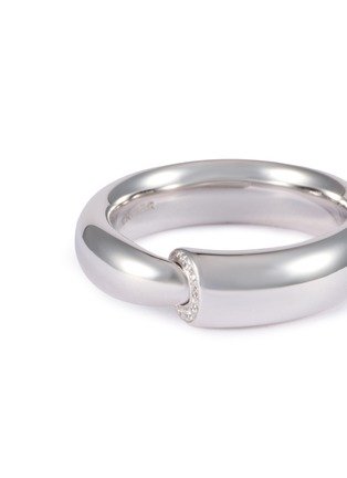 细节 - 点击放大 - VHERNIER - Calla The One 18K White Gold Diamond Ring — EU 54