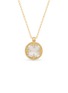 细节 - 点击放大 - ROBERTO COIN - Venetian Medallions 18K Gold Mother Of Pearl Black Jade Ruby Necklace