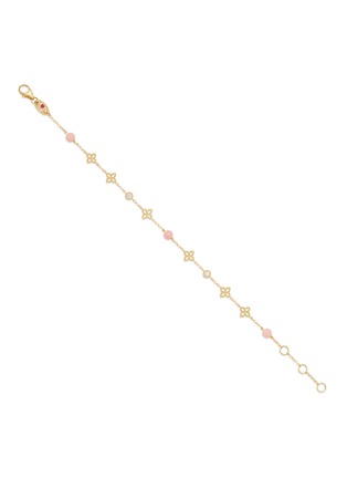 细节 - 点击放大 - ROBERTO COIN - Princess Flower 18K Gold Diamond Opal Ruby Bracelet