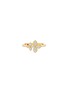 首图 - 点击放大 - ROBERTO COIN - Princess Flower 18K Gold Diamond Ruby Ring — EU 54