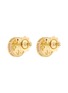 细节 - 点击放大 - ROBERTO COIN - Venetian Medallions 18K Gold Diamond Ruby Opal Earrings