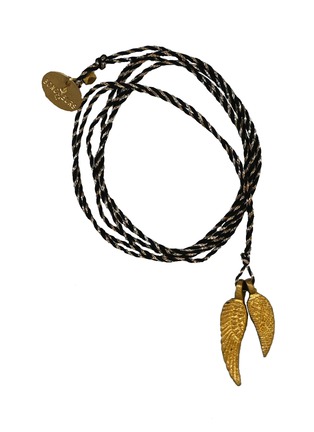 首图 - 点击放大 - BONCŒURS - Wings Grigri Necklace