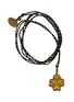 细节 - 点击放大 - BONCŒURS - Clover Grigri Necklace