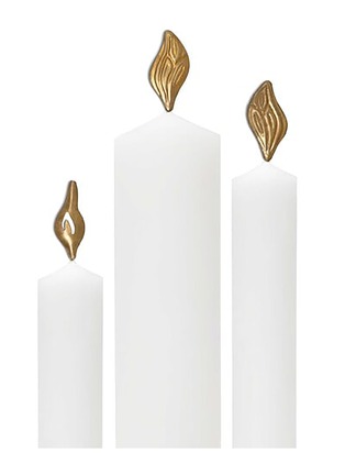 首图 –点击放大 - BONCŒURS - Flame Candle Jewellery — Set Of 3