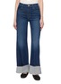 首图 - 点击放大 - MOTHER - The Lil Hustler Roller Sneak Cuff Denim Jeans