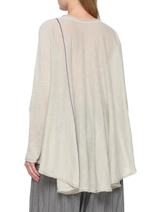 背面 - 点击放大 - Y'S - Long Sleeve A-Line Top