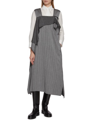 模特儿示范图 - 点击放大 - Y'S - 不对称吊带连衣裙