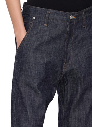  - Y'S - 拼接牛仔长裤