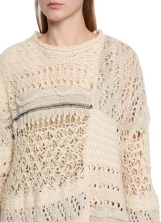  - Y'S - 拼接针织衫