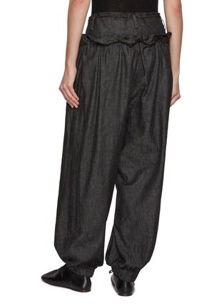 背面 - 点击放大 - Y'S - 抽绳束脚牛仔阔腿裤