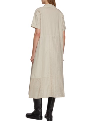 背面 - 点击放大 - Y'S - A-Line Patchwork Cotton Dress
