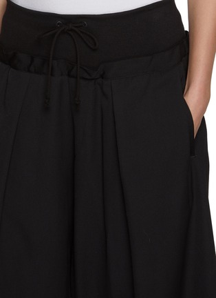  - Y'S - 褶皱腰饰七分裤