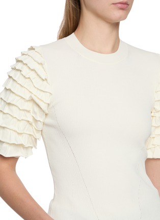  - ULLA JOHNSON - KASSIA 褶裥袖口上衣