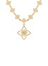 细节 - 点击放大 - ROBERTO COIN - Princess Flower 18K Gold Diamond Ruby Necklace