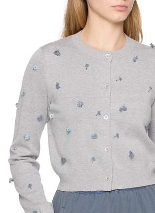  - ATELIER EDITION - 串珠饰针织开衫