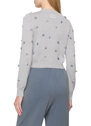 背面 - 点击放大 - ATELIER EDITION - 串珠饰针织开衫