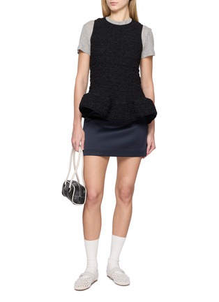 模特儿示范图 - 点击放大 - ATELIER EDITION - 褶皱廓形上衣