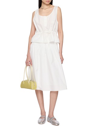 模特儿示范图 - 点击放大 - ATELIER EDITION - 褶裥中长半身裙