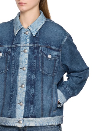  - RAG & BONE - MIRAMAR 拼接牛仔夹克