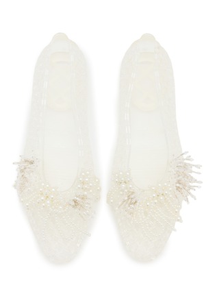 细节 - 点击放大 - HEAVENLY JELLY SHOES - MUSE 花卉果冻平底鞋