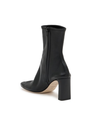 细节 - 点击放大 - CHRISTEN - 75 TABI 弹力皮革高跟靴