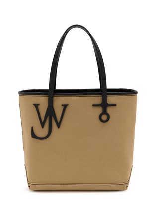 首图 - 点击放大 - JW ANDERSON - Small Anchor Canvas Leather Tote Bag