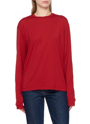 首图 - 点击放大 - TOTEME - 圆领长袖 T 恤