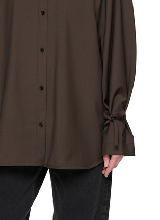  - TOTEME - 绑带袖羊毛衬衫