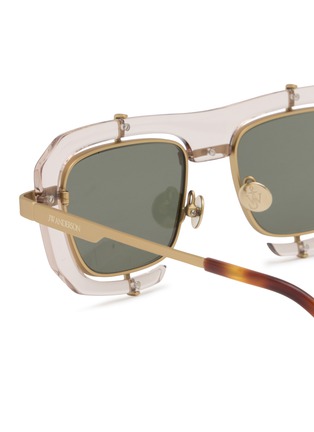 细节 - 点击放大 - JW ANDERSON - Jwa03 Geometric Acetate Sunglasses