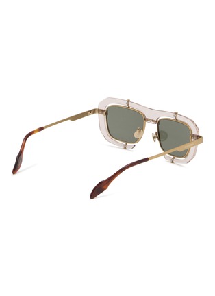 模特儿示范图 - 点击放大 - JW ANDERSON - Jwa03 Geometric Acetate Sunglasses