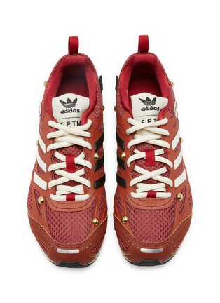 模特儿示范图 - 点击放大 - ADIDAS - X SONG FOR THE MUTE 中性款 ADIZERO PR 系带运动鞋