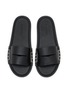 细节 - 点击放大 - JW ANDERSON - Loafer Leather Slides