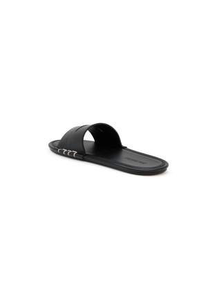  - JW ANDERSON - Loafer Leather Slides