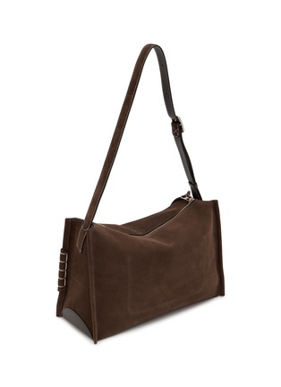 细节 - 点击放大 - JW ANDERSON - Loafer Suede Messenger Bag