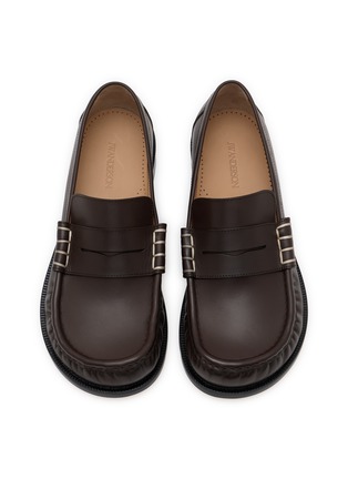 细节 - 点击放大 - JW ANDERSON - Moccasin Leather Loafers