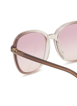细节 - 点击放大 - MIU MIU - Acetate Square Sunglasses