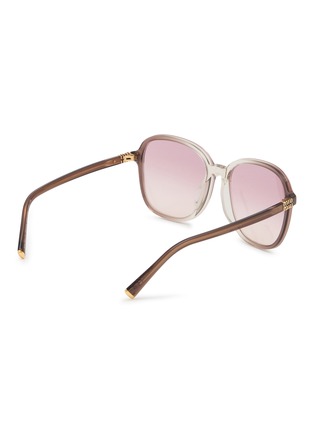 模特儿示范图 - 点击放大 - MIU MIU - Acetate Square Sunglasses