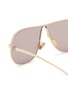 细节 - 点击放大 - MIU MIU - Metal Aviator Sunglasses